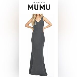 Show Me Your Mumu Morgan Trumpet Gown